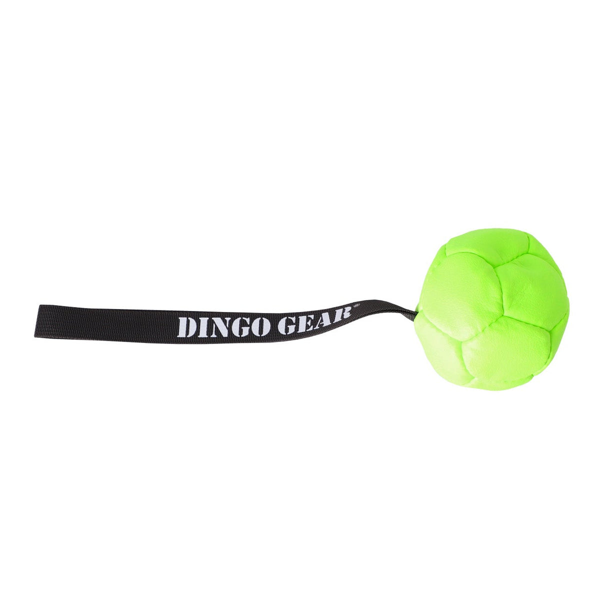 Dingo Gear – зелена надуваема топка с дръжка