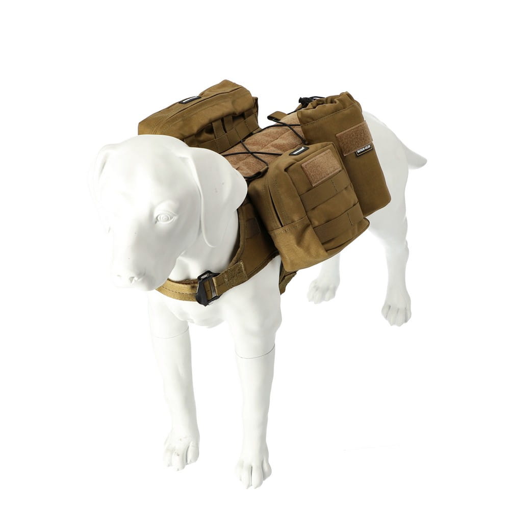Dingo Gear – тактически нагръдник за кучета със система MOLLE