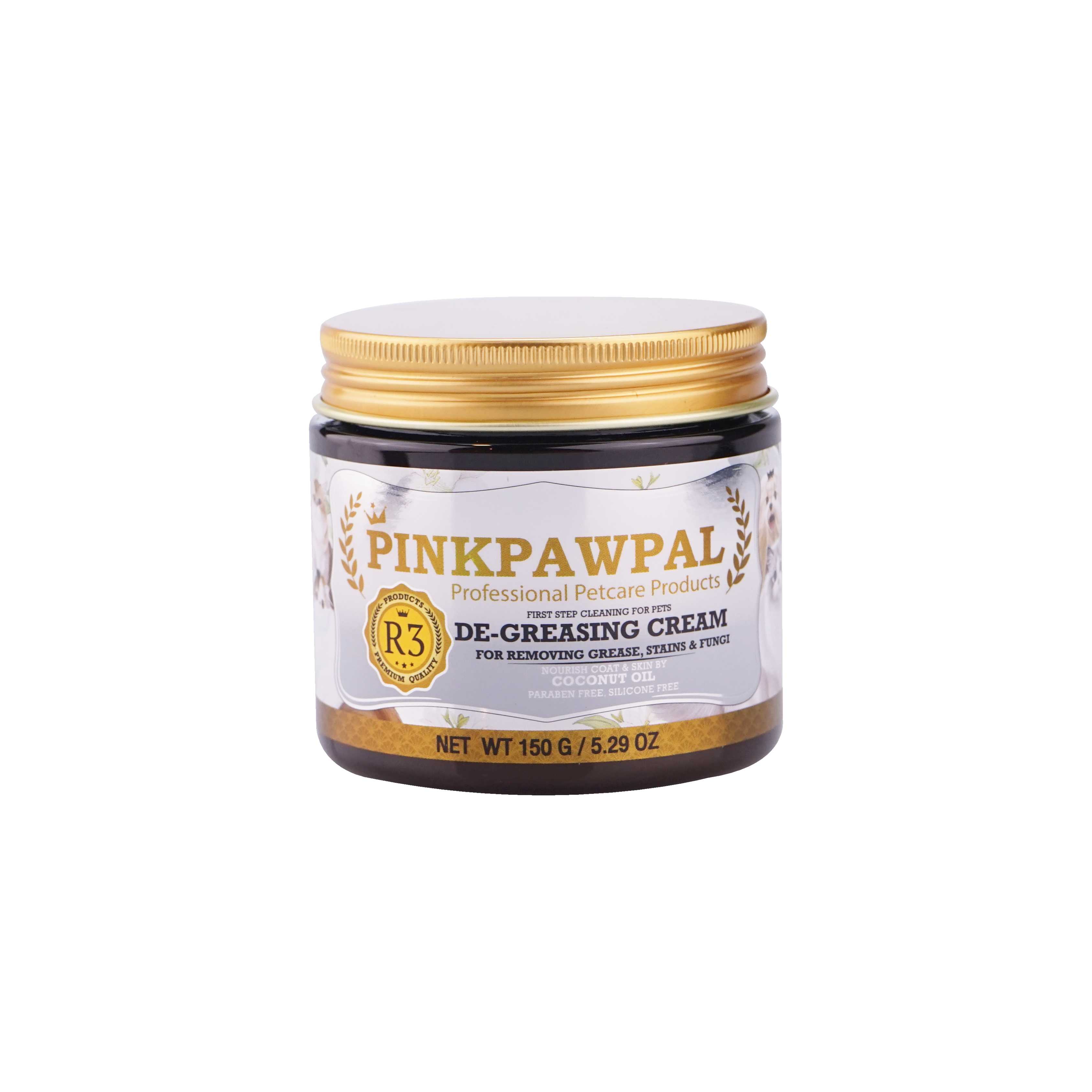 Pinkpawpal De-Greasing Cream: Baza Definitivă pentru o Blană Impecabilă 150Gr