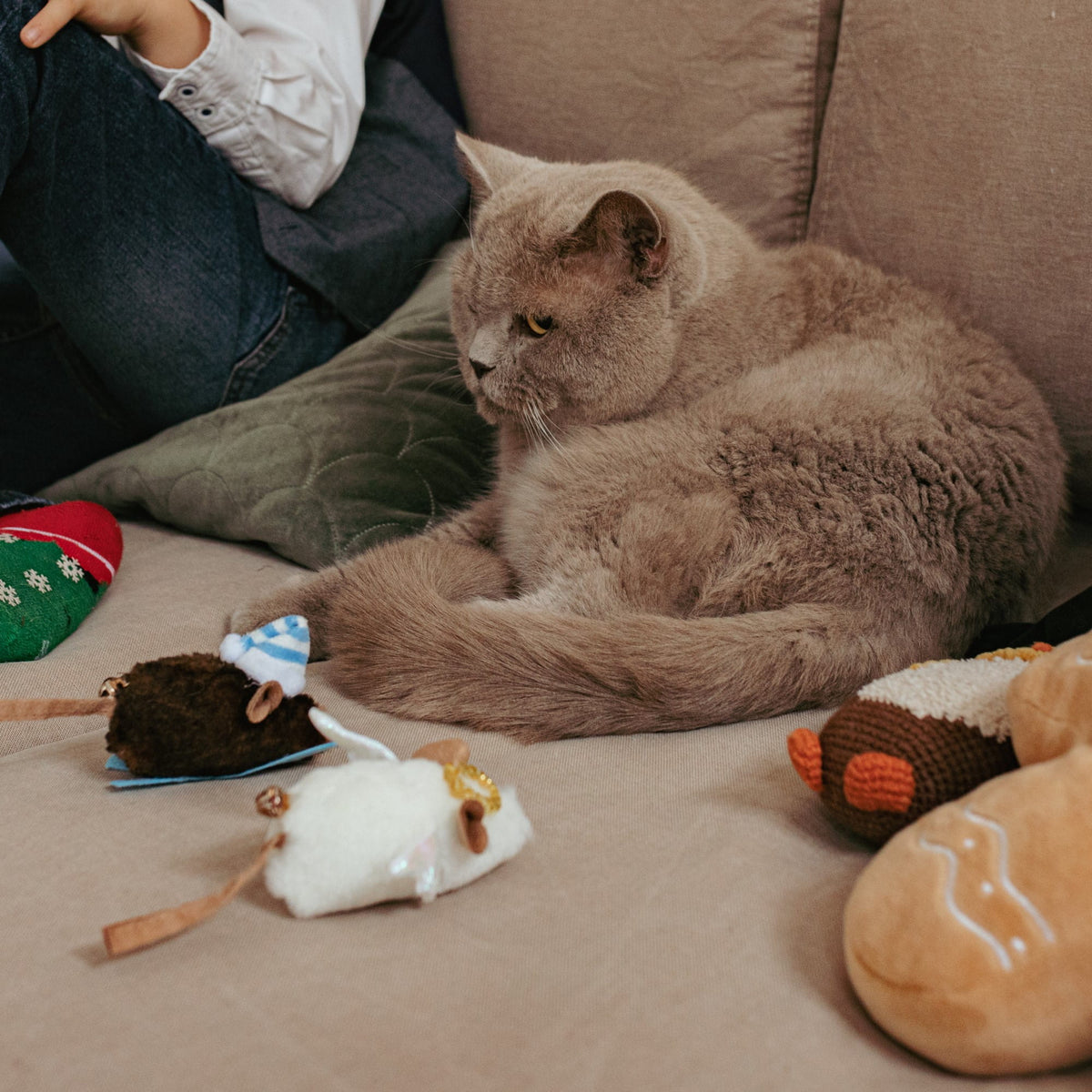 Играчка за котка мишка Анджело