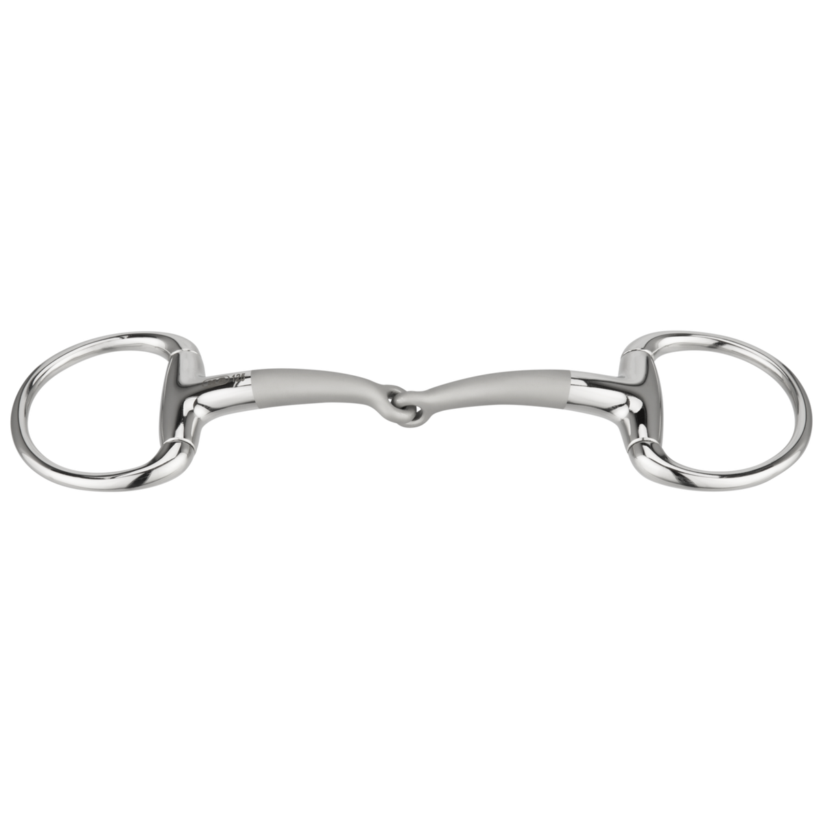 Bridon SATINOX eggbutt 14 mm, cu o articulație - oțel inoxidabil