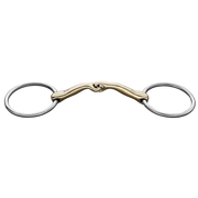 Trensă KK cu inele mobile 14 mm, cu o articulație - Sensogan