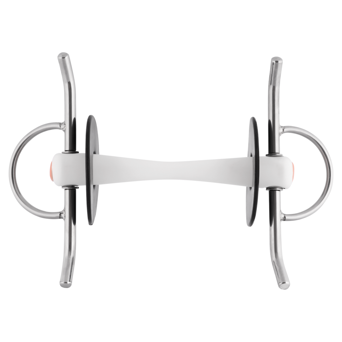 Trensă NATHE Full Cheek 20 mm, cu muștiuc fix flexibil (Mullen)