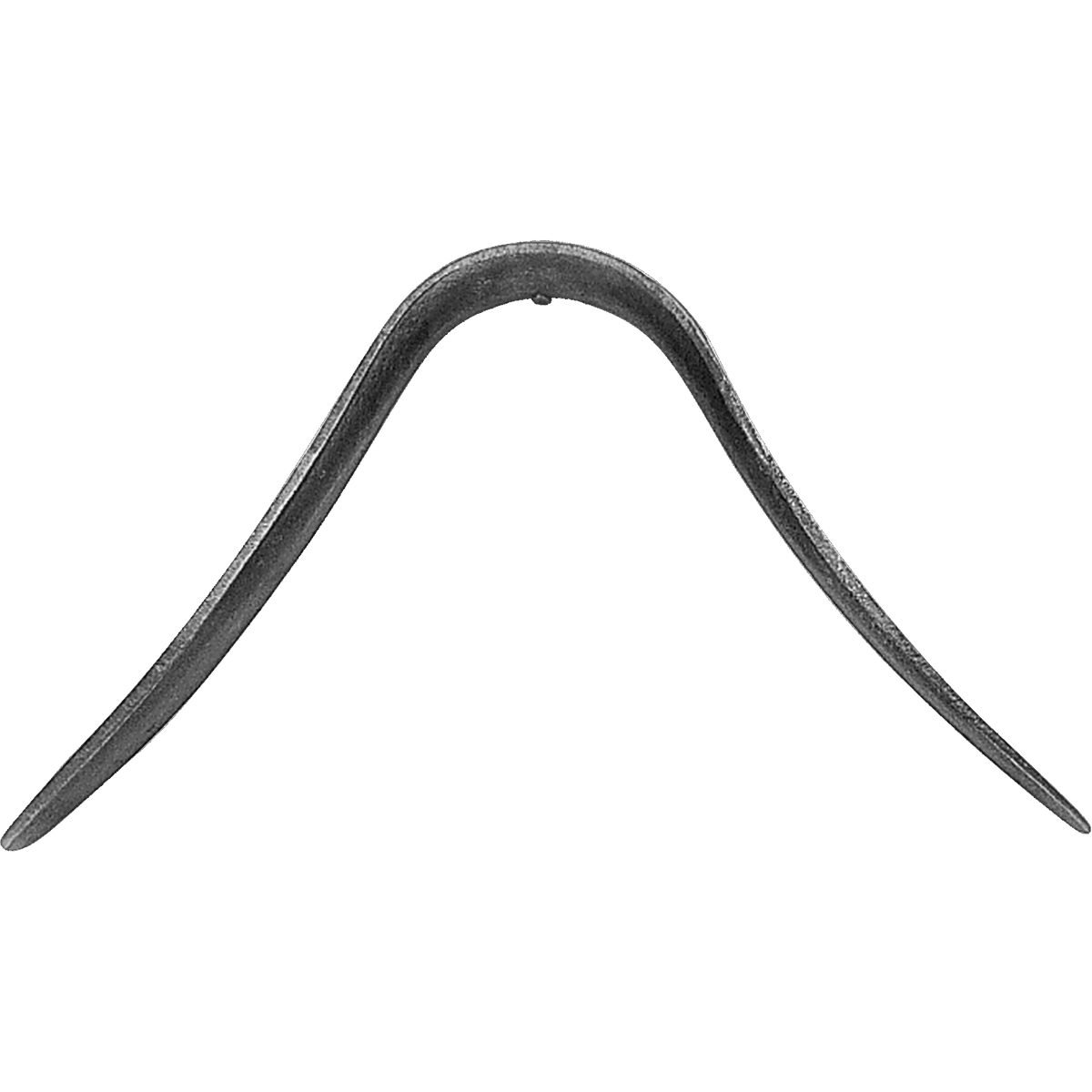 Fier de cap pentru șa HS standard - oțel lustruit, lățime interioară 28,6 cm