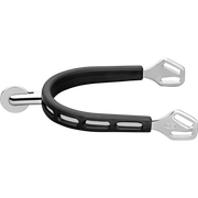 Pinteni ULTRA fit EXTRA GRIP cu prindere Balkenhol - oțel inoxidabil, 30 mm rotunjit, cu rotiță mare netedă