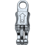 Carabină de panică - Neverrust zincat, lățime ochi 13,5 mm, lungime 104 mm