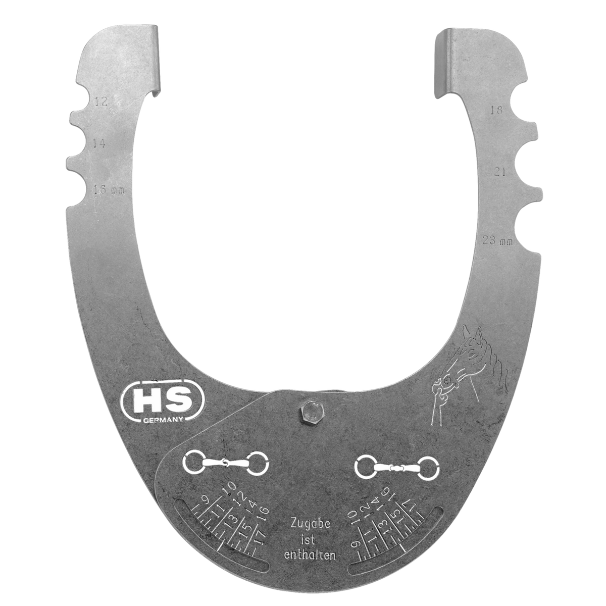 Instrument de măsurat zăbala - oțel inoxidabil