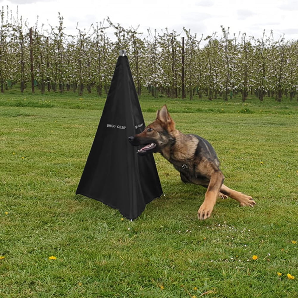 Dingo Gear – cort mini pentru figurant, înălțime 100 cm, culoare neagră
