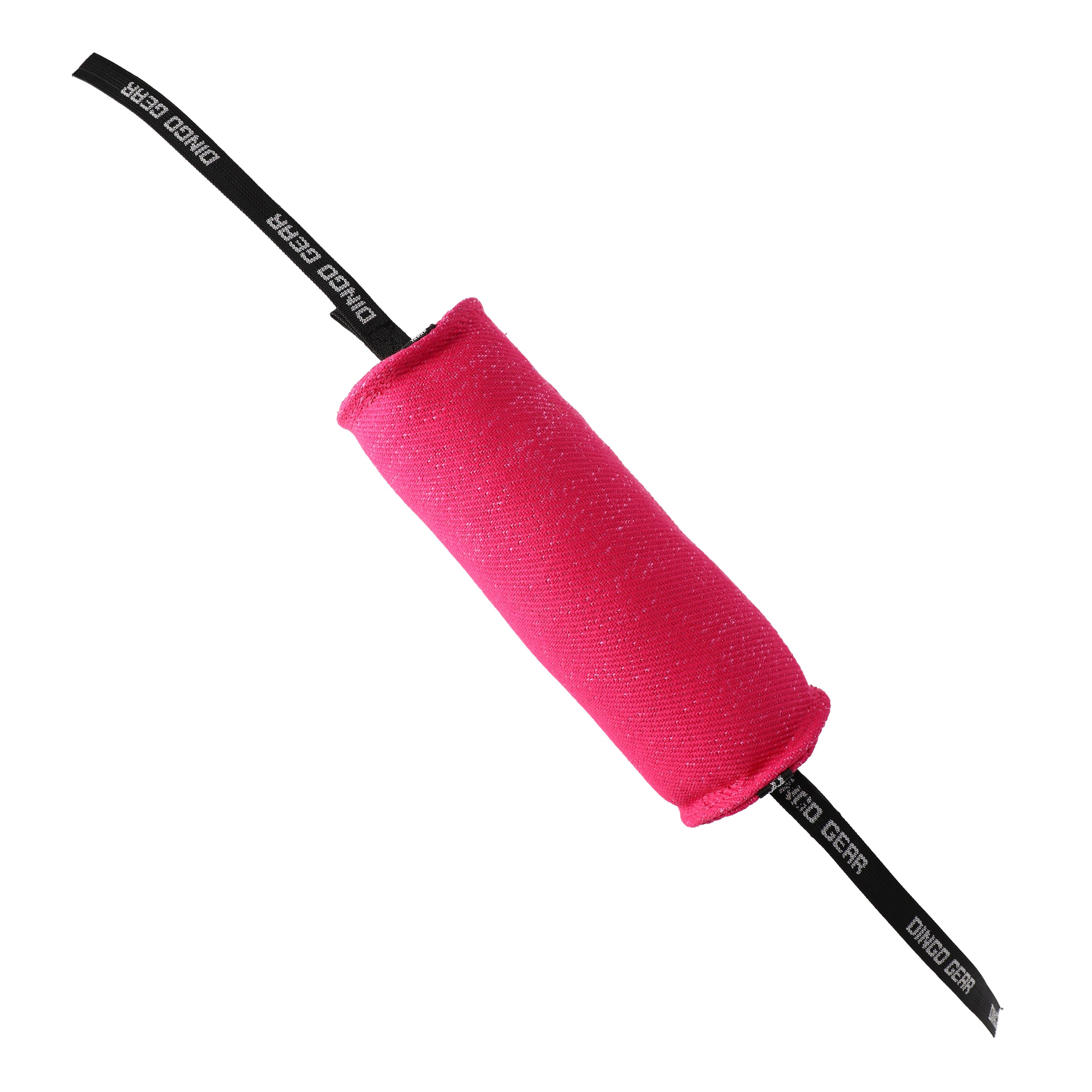 Dingo Gear – тренировъчен валяк с дръжки от текстилна лента, играчка, 10 × 29 см