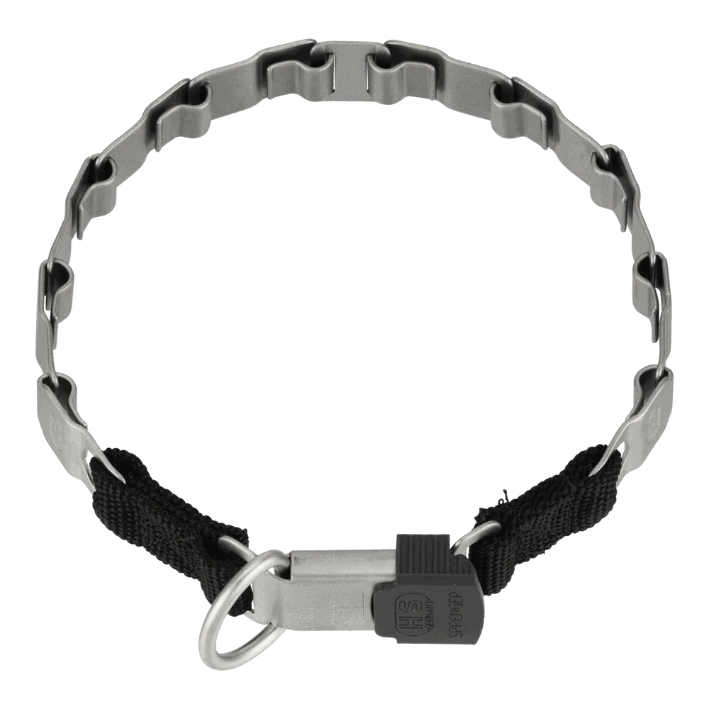 NeckTech Fun Collar с ClicLock – матова неръждаема стомана