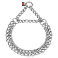 Двуредова яка Martingale, плоски полирани звена – Неръждаема стомана, 3.0 мм