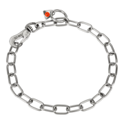 Регулируема дресирна каишка Sprenger с карабинер Sprenger от неръждаема стомана за кучета, 3.0 мм