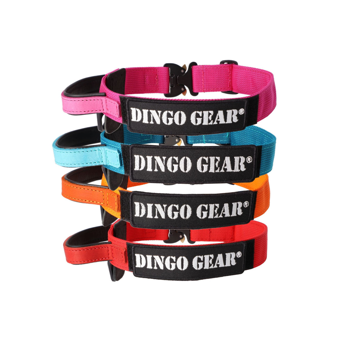 Dingo Gear – Zgardă tactică COBRA din chingă de polipropilenă, cu mâner