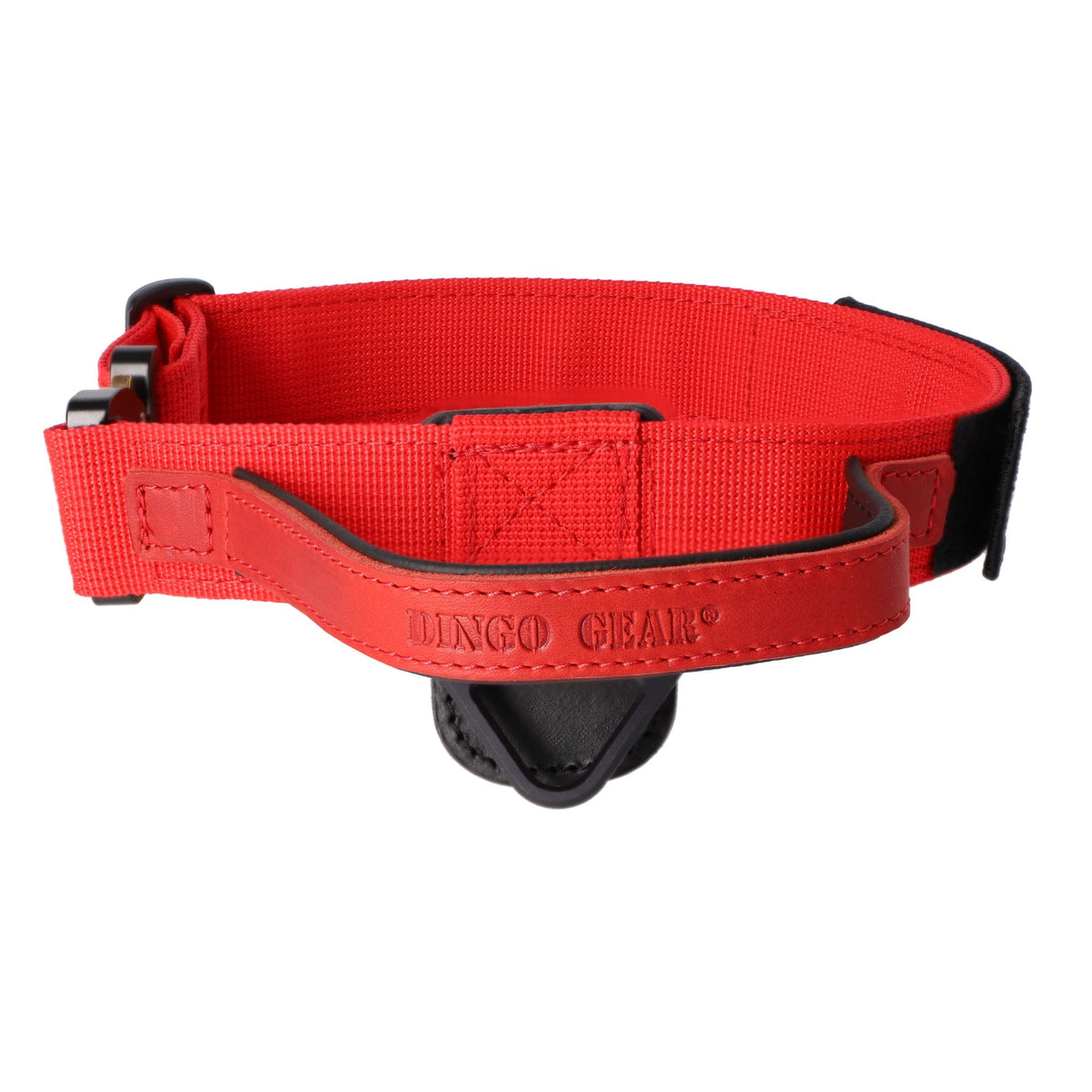 Dingo Gear – Zgardă tactică COBRA din chingă de polipropilenă, cu mâner