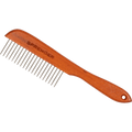 Гребен за кучета, тънка дръжка – 230 x 25 мм, метални зъби 30 мм
