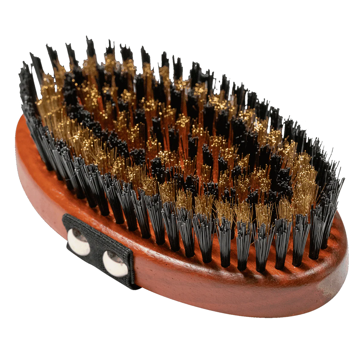 Четка за кучета, овална – полипропилен и месингови влакна