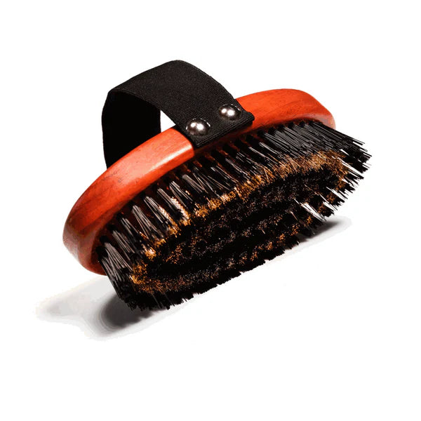 Четка за кучета, овална – полипропилен и месингови влакна