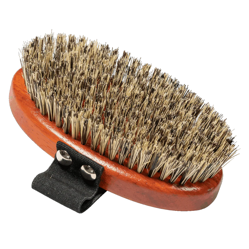 Четка за кучета, овална – фин естествен косъм