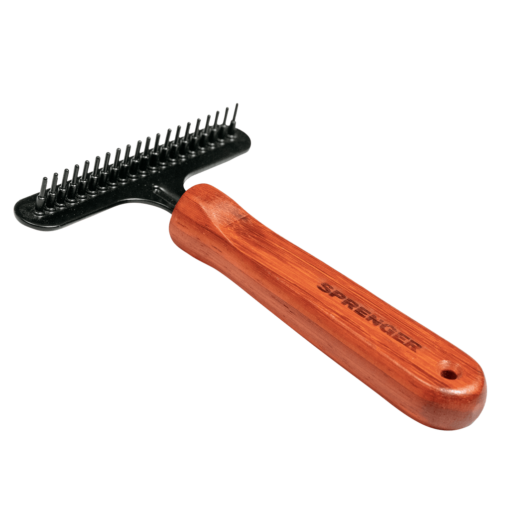 Гребло за кучета – стоманено покритие, 1 ред