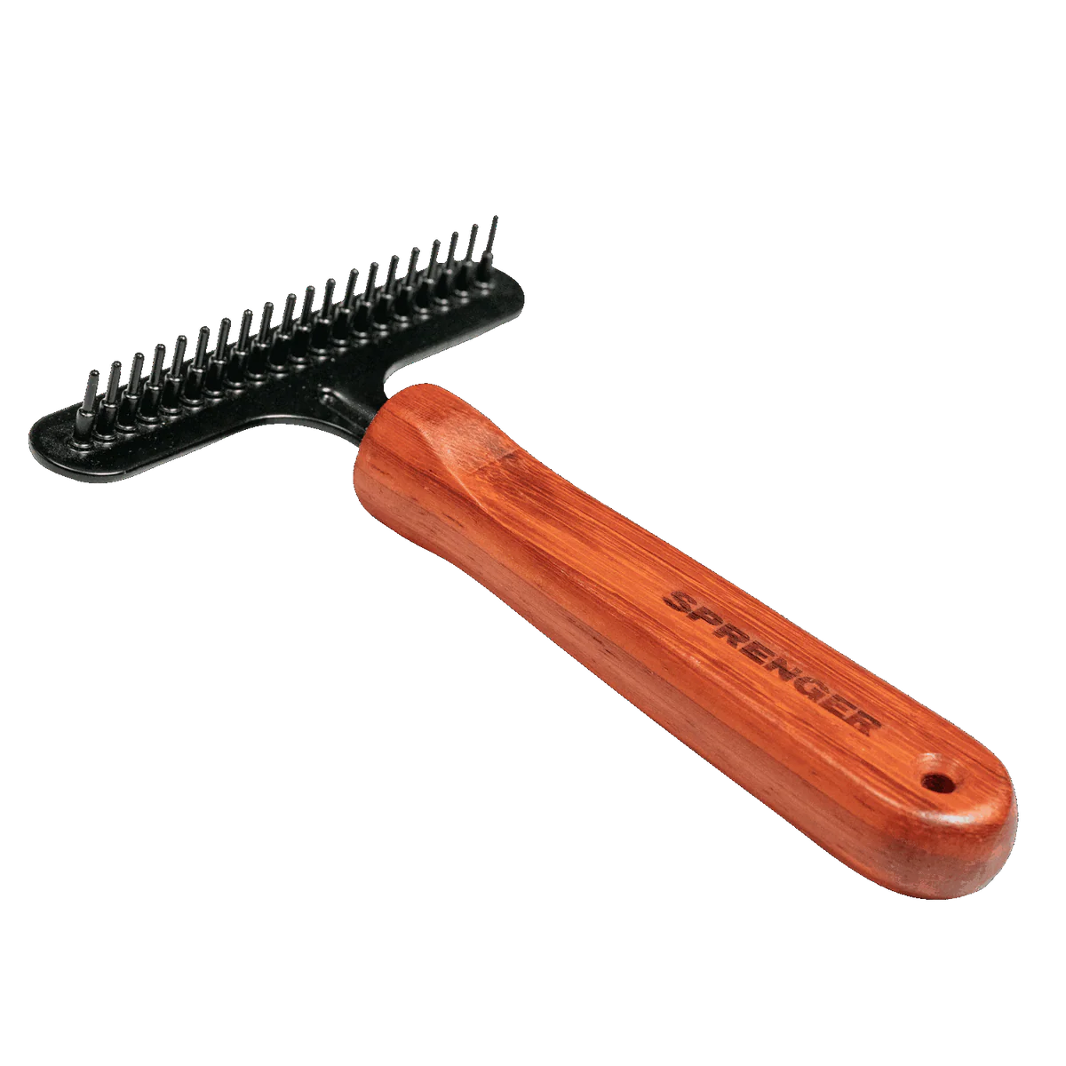 Гребло за кучета – стомана с покритие, 1 ред