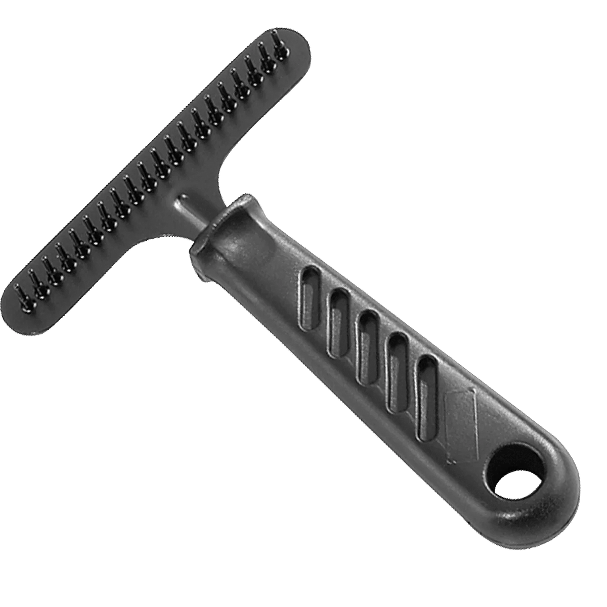 Гребло за кучета – стомана с покритие, 1 ред