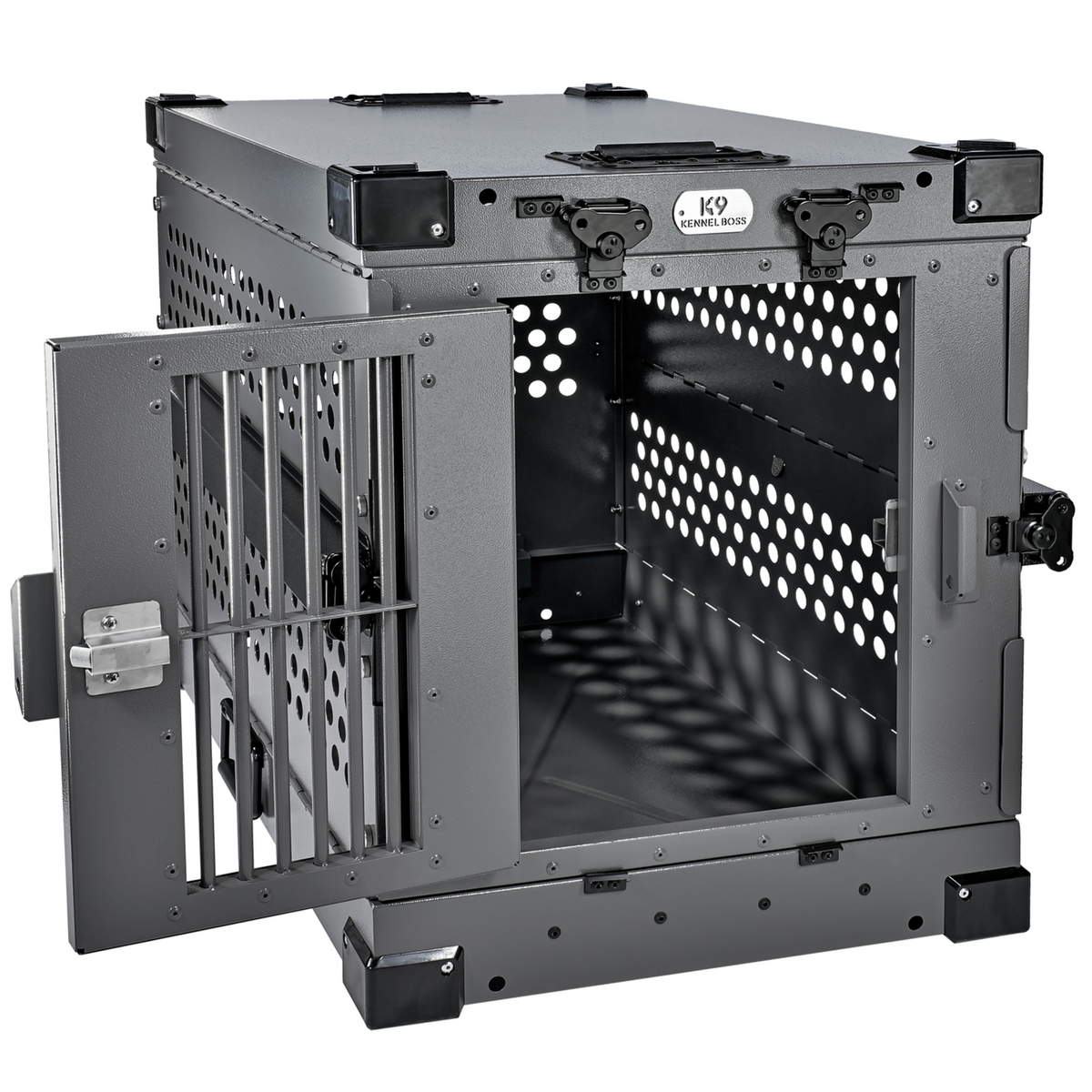 Cușcă pliabilă din aluminiu pentru câini K9 Kennel Boss