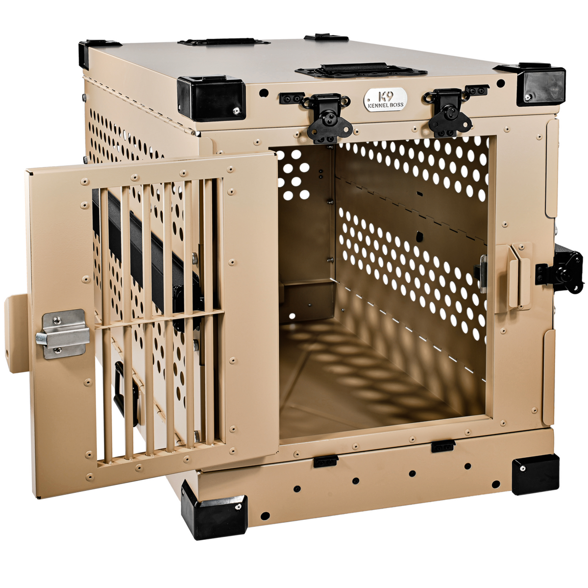Cușcă pliabilă din aluminiu pentru câini K9 Kennel Boss