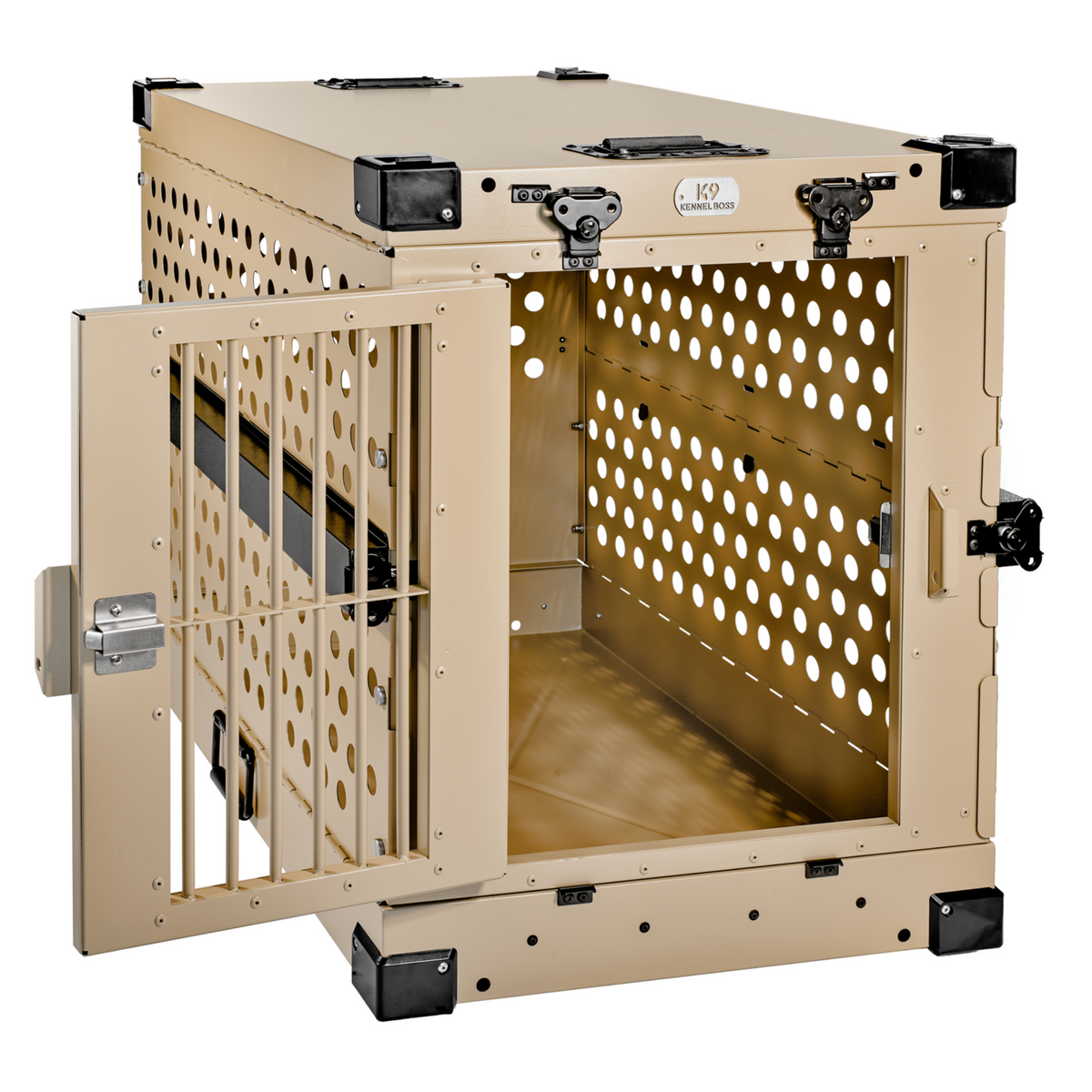 Cușcă pliabilă din aluminiu pentru câini K9 Kennel Boss