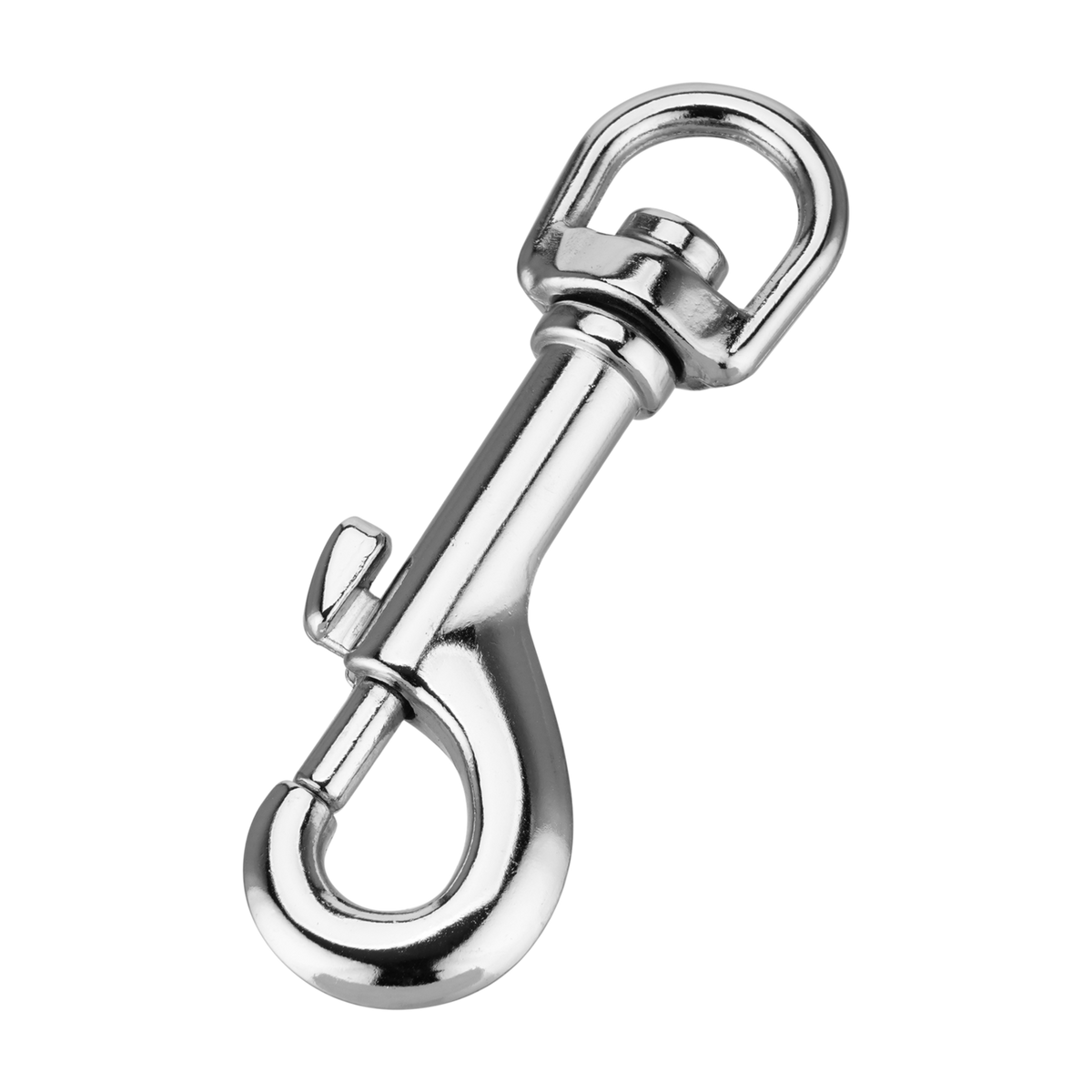 Cârlig cu arc Sprenger din zinc turnat, nichelat