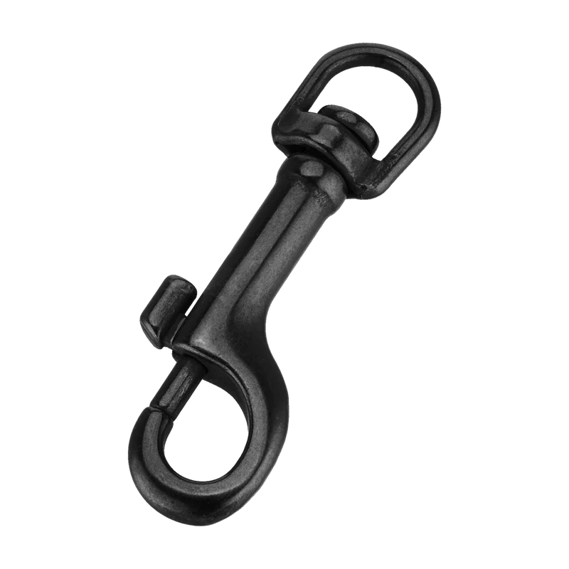 Кука за шпренгер, изработена от черна неръждаема стомана