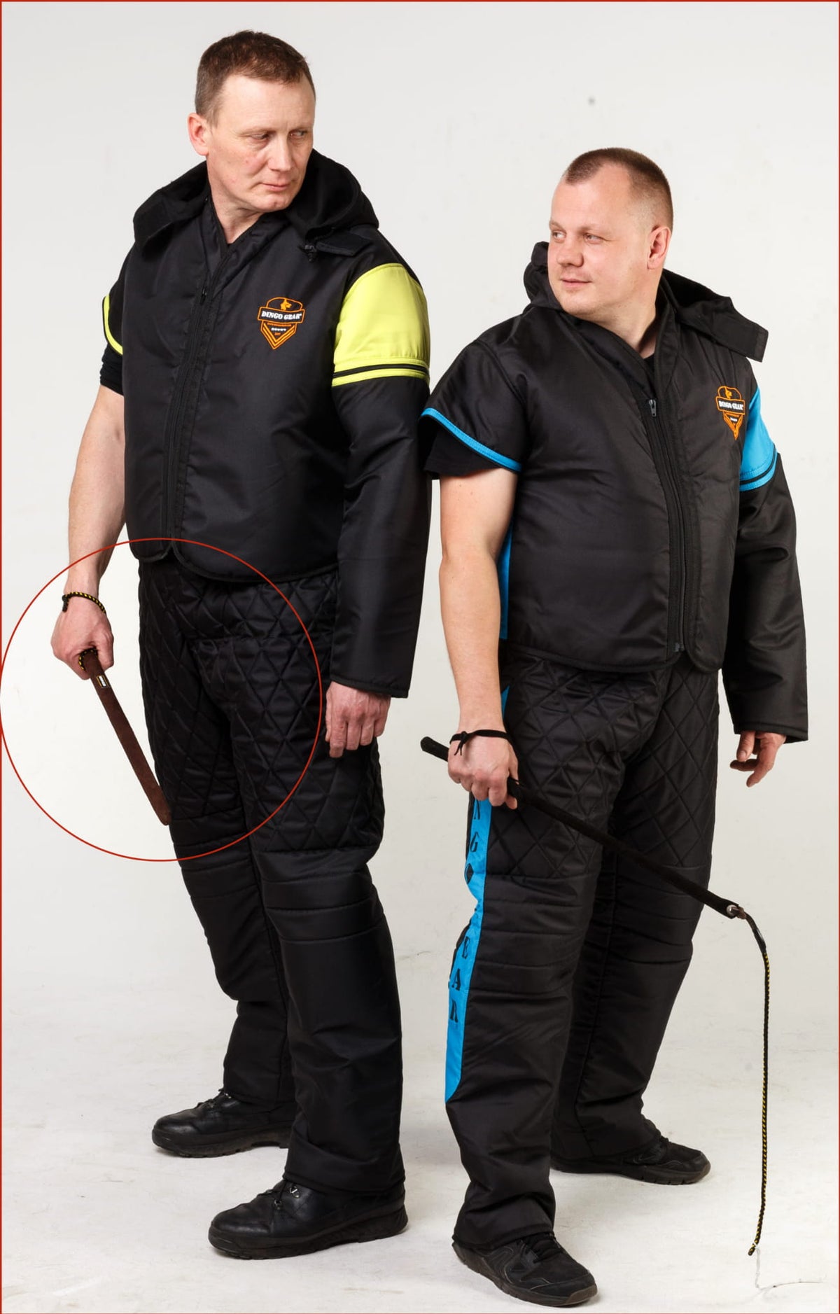 Dingo Gear – Стандартен бастун от велур – 60 см с гъвкав контрол