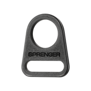 Sprenger D-образна халка HS от черна неръждаема стомана