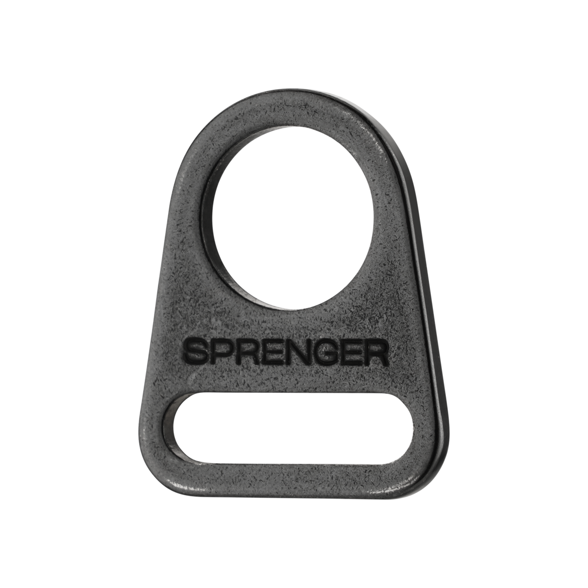 Sprenger D-образна халка HS от черна неръждаема стомана