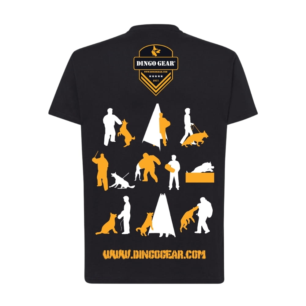 Dingo Gear – Tricou negru cu logo Dingo Gear
