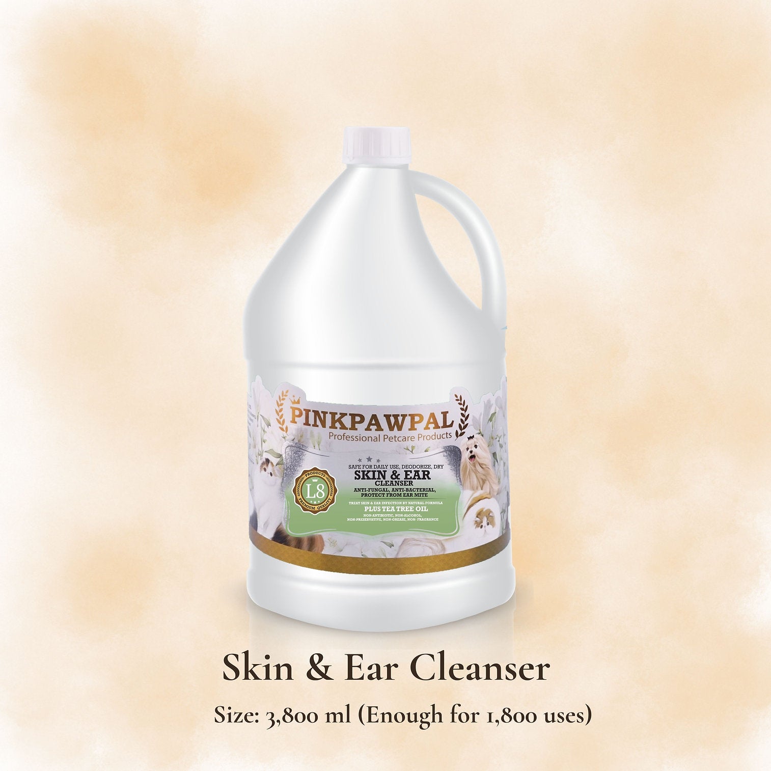 Skin & Ear Cleanser - Почистващ разтвор без изплакване за кожа и уши