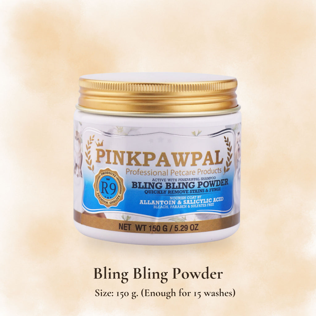 Bling Bling Powder – Пудра за премахване на петна и блясък на козината