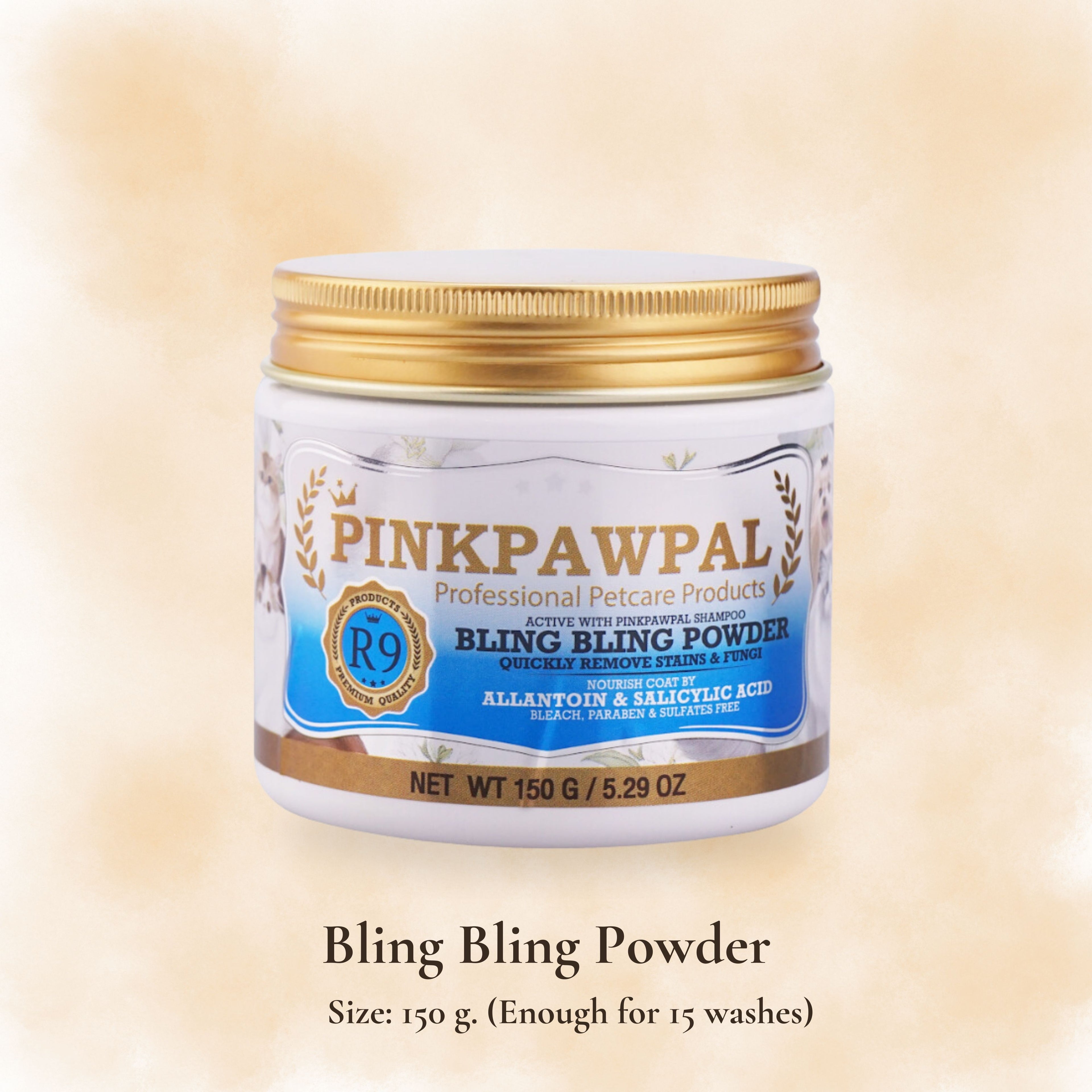 Bling Bling Powder – Пудра за премахване на петна и блясък на козината