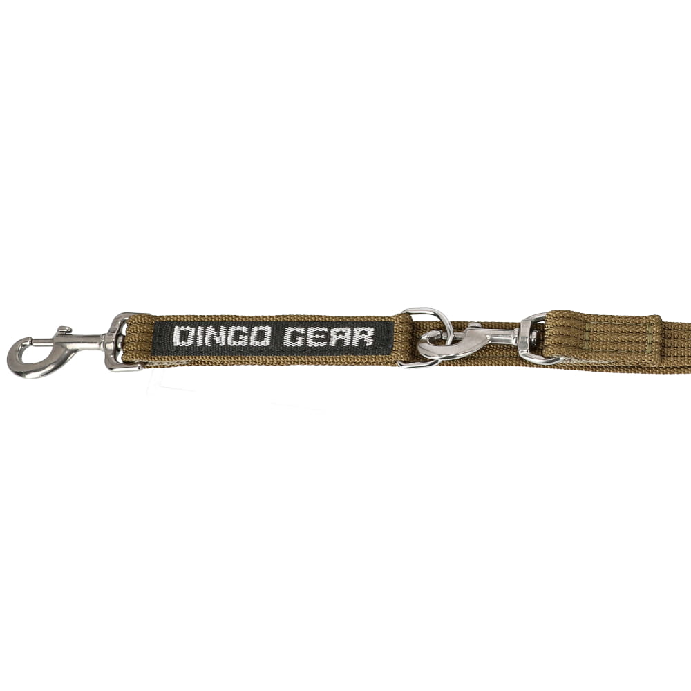 Dingo Gear WAŁECZEK – WAŁECZEK разтегателна каишка, изработена от стилонова лента, със стоманен карабинер 