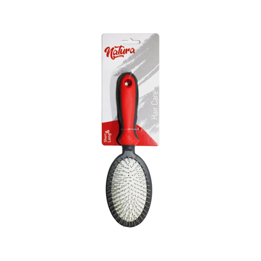 Овална четка за домашни любимци Nature Double MK326 Голяма 