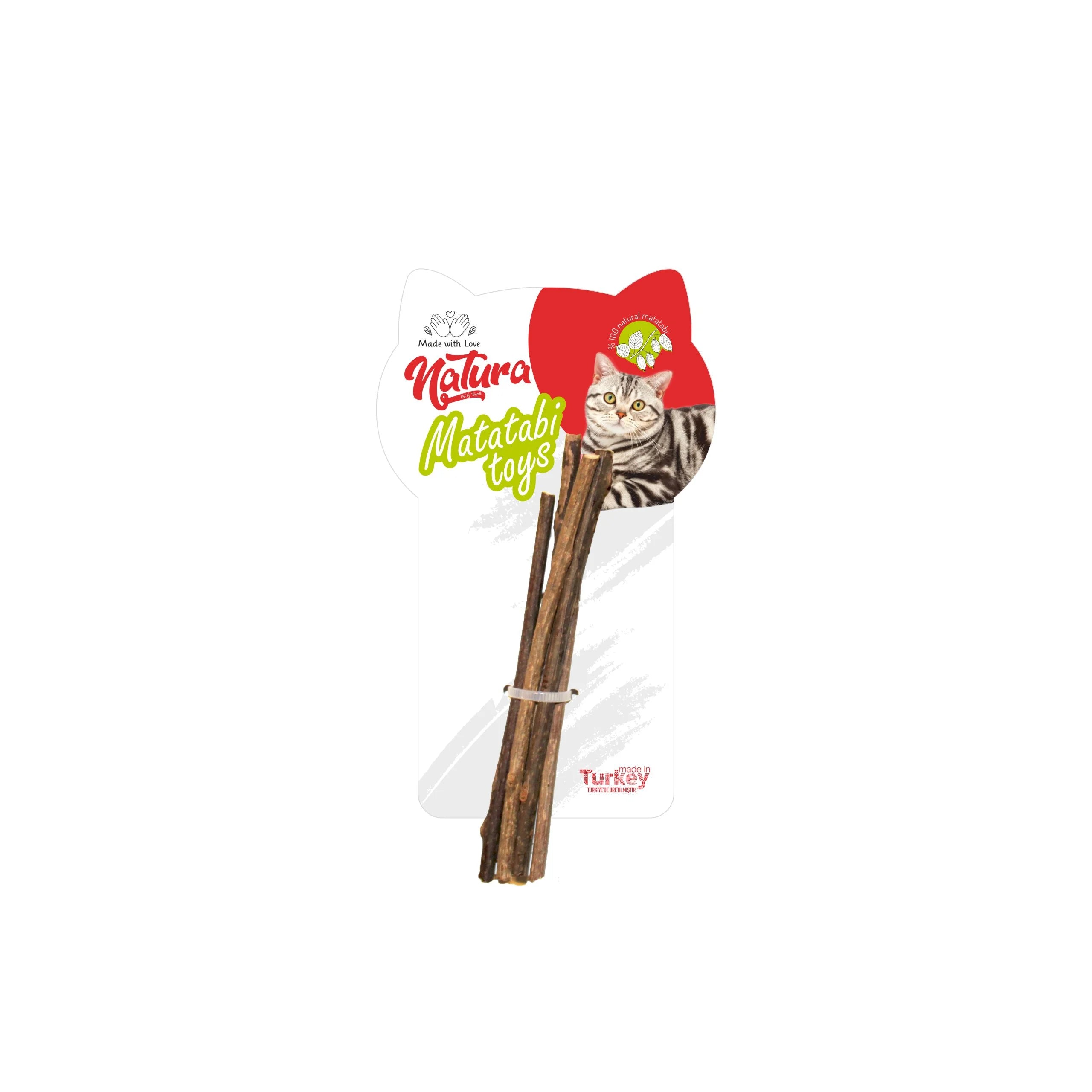 Играчка за котка – Natura Matatabi Stick XXS 5 бр (12 см)
