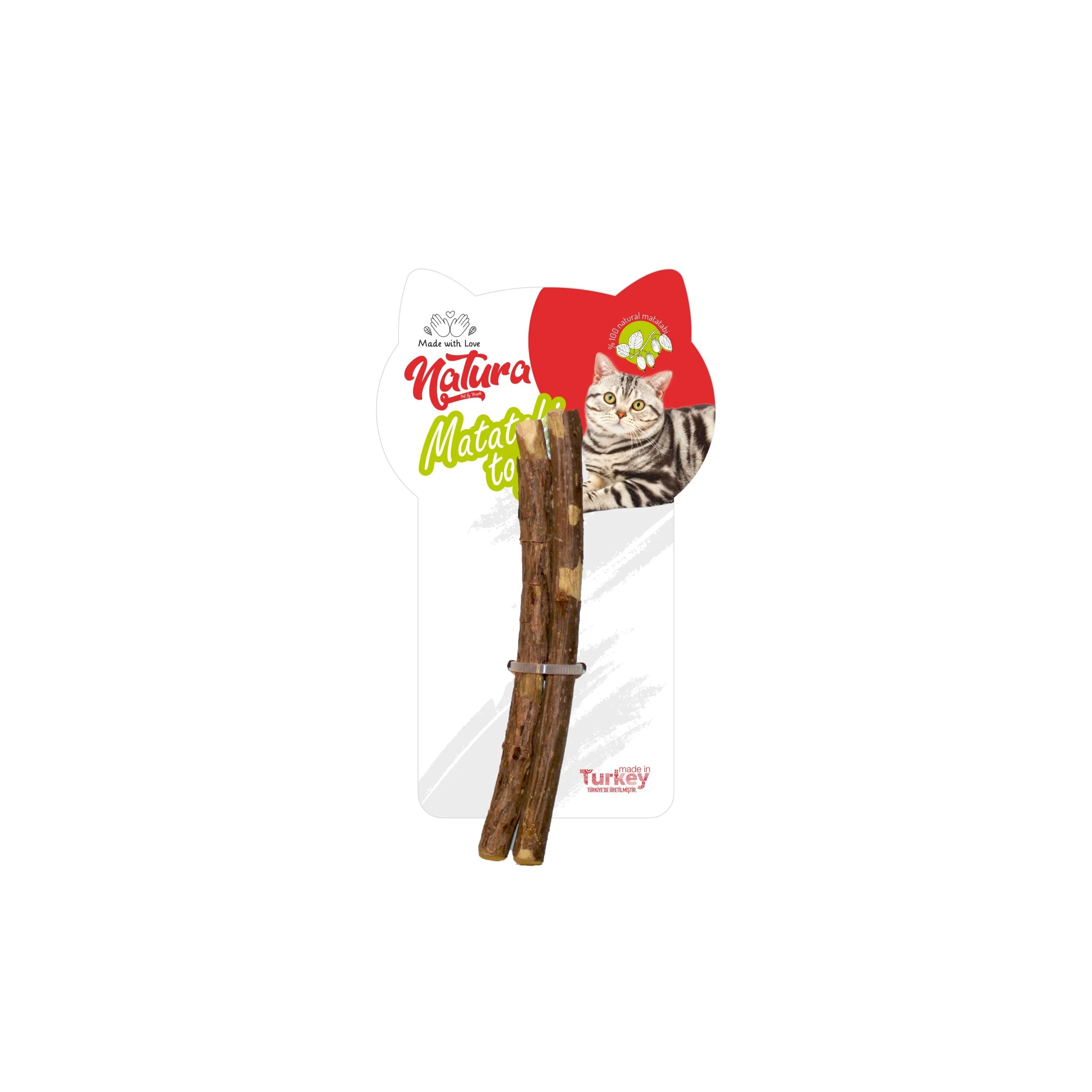 Играчка за котки – Natura Matatabi Stick Medium 2 бр (12 см)