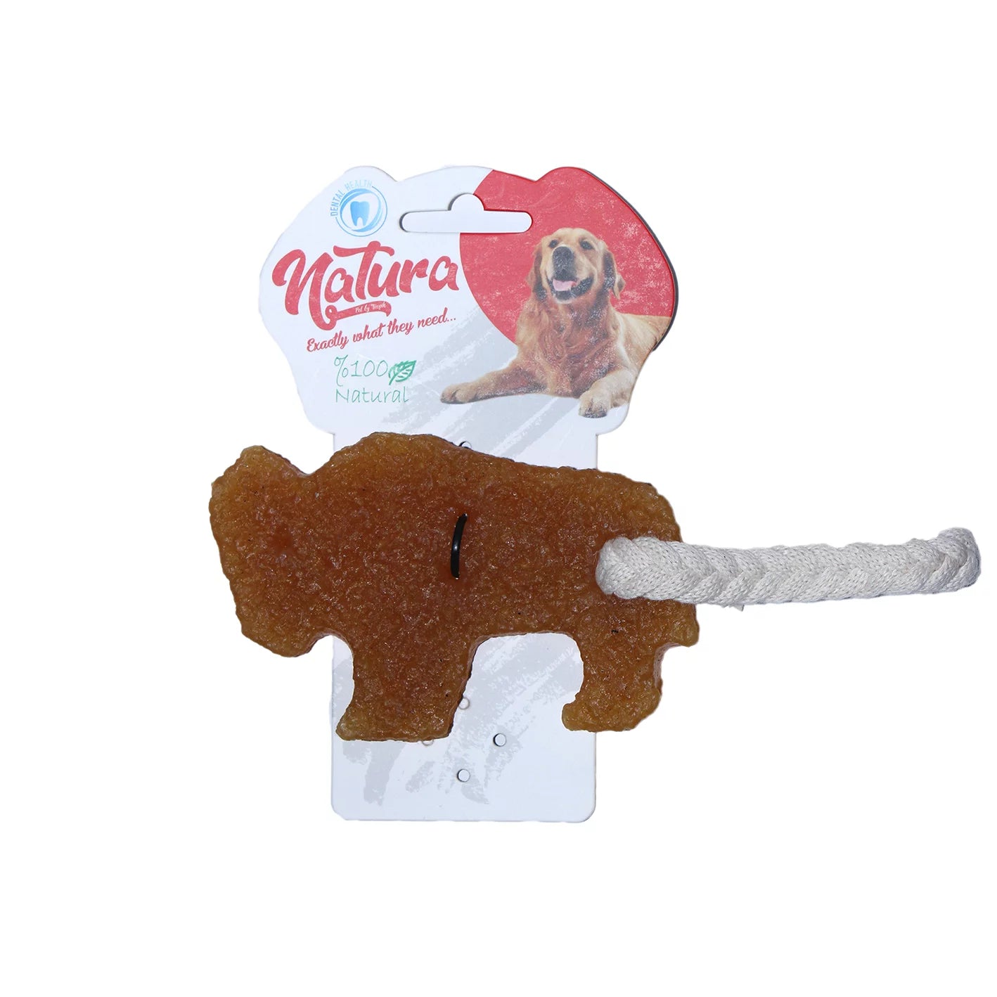 Играчка за кучета – Дъвчаща играчка за кучета Natura Rubber Bison PTH-068 (20 см)