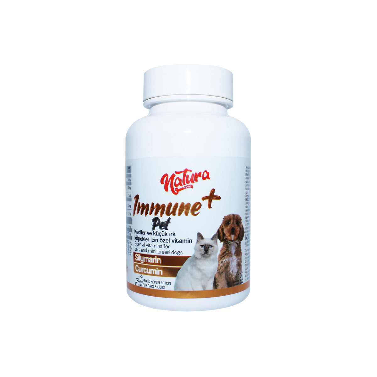 Natura ImmunePlus Pet 0.5 x 100 таблетки, 50 г