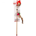 Играчка за котки – Natura Triple Mini Ball Cat Toy Rod PTC-035 (40 см) 