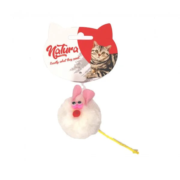 Играчка за котки – Плюшена играчка за котки с мишка Natura PTC-040 (7 см) 