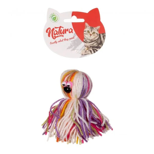 Играчка за котки – Котешка играчка за котки Natura Cotton Octopus PTC-042 (12 см) 