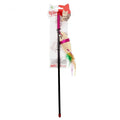 Играчка за котки – Natura Natural Sponge Fish Cat Toy Rod PTC-052 (45 см)