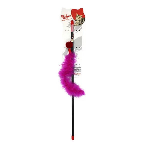 Плюшена играчка за котки Nature с пера PTC-055 (45 см) 