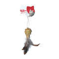 Играчка за котки – Natura Feather Cone Cat Toy PTC-065 (14 см) 