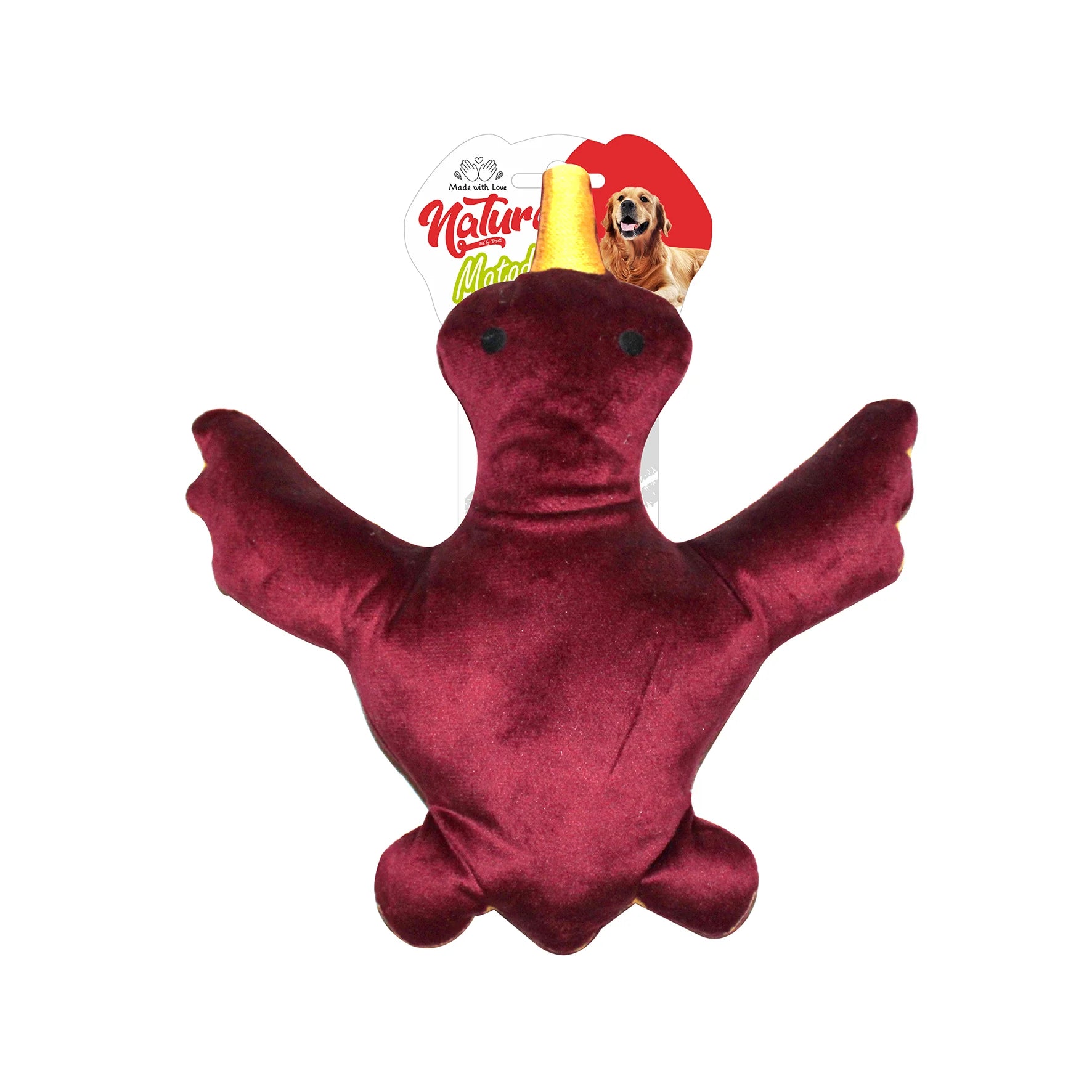 Играчка за кучета – Голяма играчка за кучета Natura Matadog Duck (27 см) 